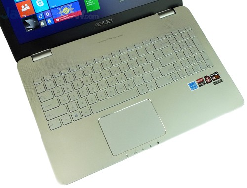 Review Notebook: ASUS N551ZU 3 ASUS N551ZU Keyboard & Touchpad
