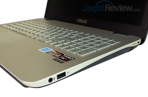 Review Notebook: ASUS N551ZU 7 ASUS N551ZU Right Side