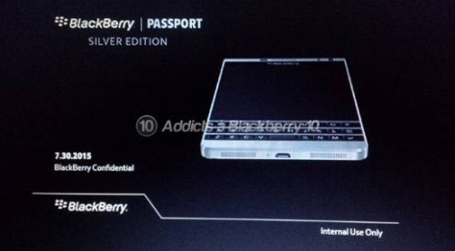 BlackBerry Passport Edisi Warna Silver Segera Meluncur? 1 BB passport silver edition