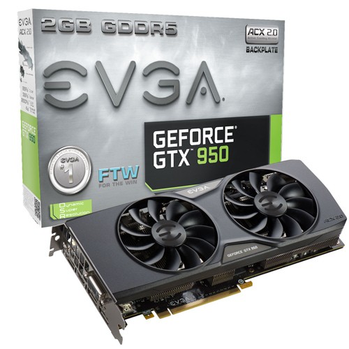 EVGA GTX 950 FTW ACX 2.0 1203 1405 6610