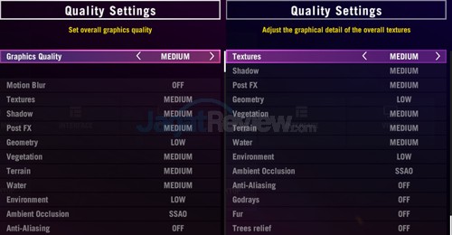 Review Notebook Gaming: HP Omen 15-5117TX 21 Far Cry 4 Setting Medium
