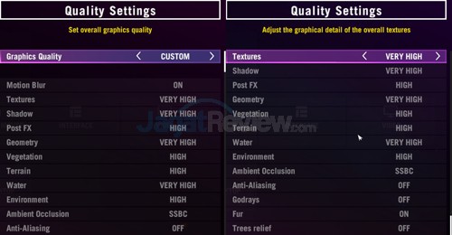 Review Notebook Gaming: HP Omen 15-5117TX 19 Far Cry 4 Setting Very High