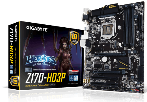 Parade Motherboard Z170 untuk Intel Skylake 5 GA-Z170-HD3P