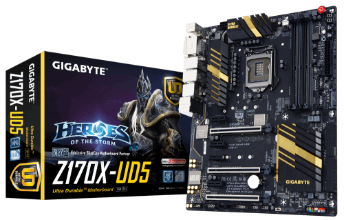 Parade Motherboard Z170 untuk Intel Skylake 11 GA-Z170X-UD5