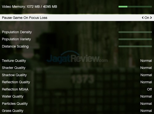 Review Notebook Gaming: HP Omen 15-5117TX 16 GTA V Setting Minimum 02