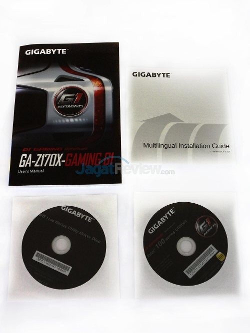 Unboxing Gigabyte Z170X-Gaming G1 4 GigabyteZ170XG1G_Manual