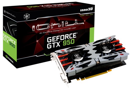 INNO3D ICHILL GTX 950 ULTRA 1178 1367 6800