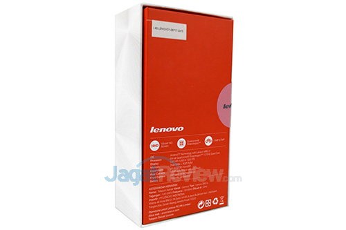 Review Smartphone Android Lenovo S60 8 Lenovo S60 - Paket Penjualan Belakang