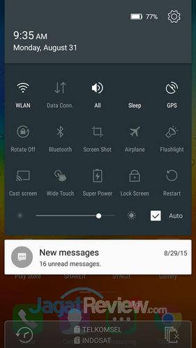 Review Smartphone Android Lenovo S60 4 Lenovo S60 - Quicksetting