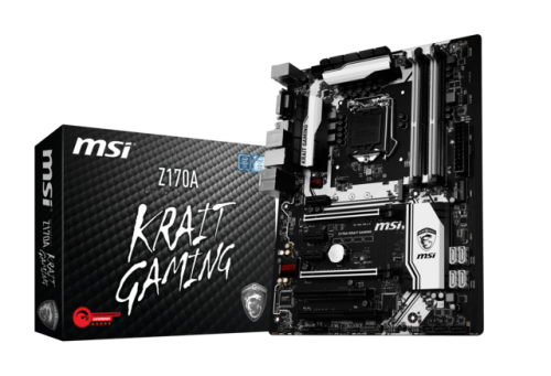 Parade Motherboard Z170 untuk Intel Skylake 9 MSI Z170A Gaming Krait