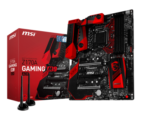 Parade Motherboard Z170 untuk Intel Skylake 3 MSI Z170A Gaming M9 ACK