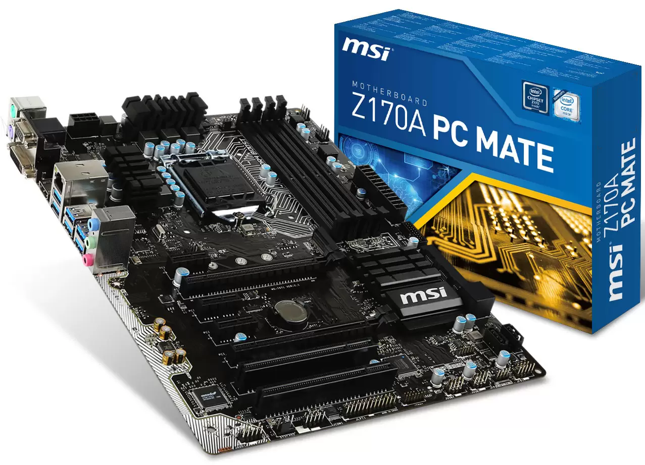 MSI Hadirkan Motherboard Z170 Murah 2 MSI Z170A PC Mate