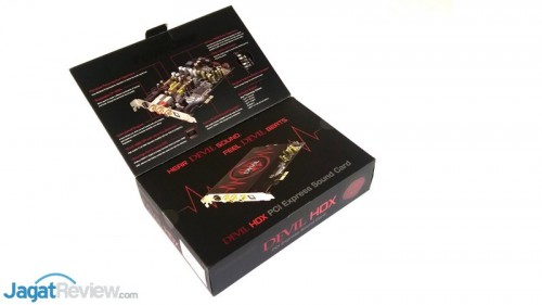 Unboxing Sound Card Power Color DEVIL HDX 3 Power Color HDX - 02