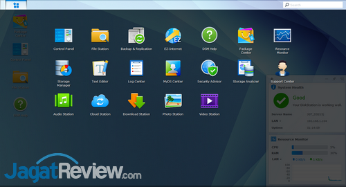 Review NAS Synology DS215j 6 Synology DS215j SS 07