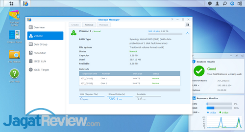 Review NAS Synology DS215j 3 Synology DS215j SS 08