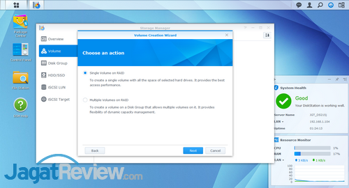 Review NAS Synology DS215j 4 Synology DS215j SS 09
