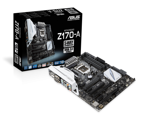 Parade Motherboard Z170 untuk Intel Skylake 6 Z170-A