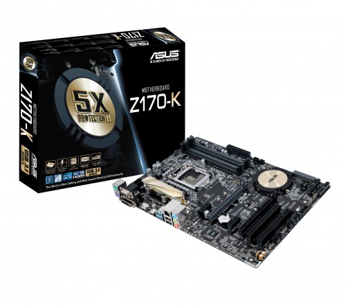 Parade Motherboard Z170 untuk Intel Skylake 8 Z170-K