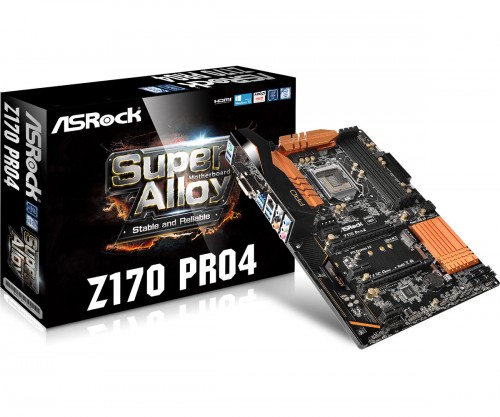 Parade Motherboard Z170 untuk Intel Skylake 6 Z170 Pro4
