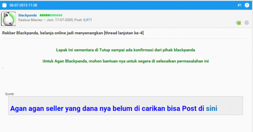 RekBer Blackpanda Jadi Buronan Warga KasKus 1 1