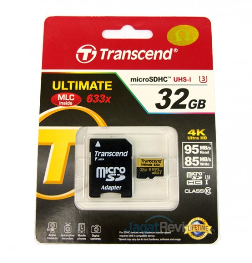 Review Transcend MicroSDHC Ultimate 32GB UHS-I U3 6 DSCF9902