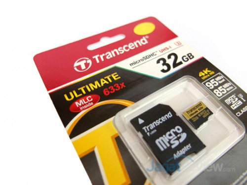 Review Transcend MicroSDHC Ultimate 32GB UHS-I U3 10 DSCF9925