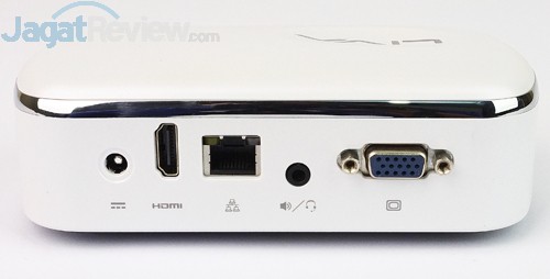 Review Mini PC Desktop: ECS LIVA X² 3 ECS LIVA X2 Rear Side