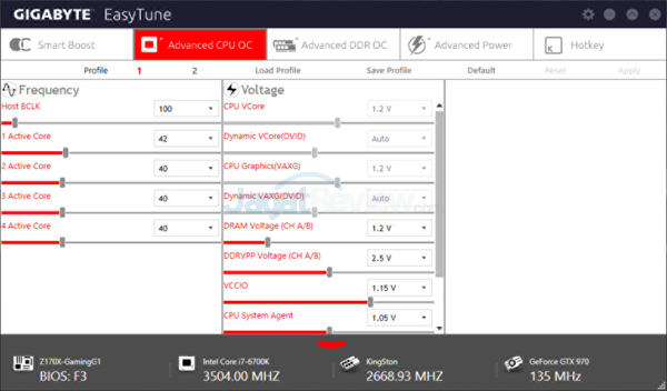 Review Gigabyte Z170X-Gaming G1 13 Gigabyte Z170X-Gaming G1 EasyTune 02