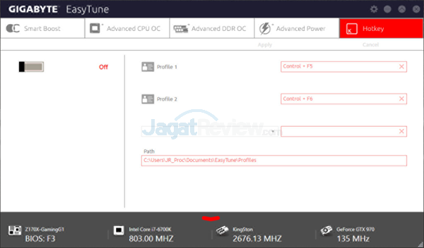 Review Gigabyte Z170X-Gaming G1 16 Gigabyte Z170X-Gaming G1 EasyTune 05