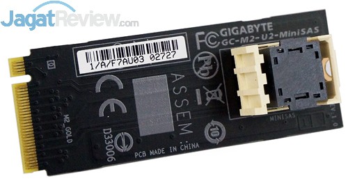 Review Gigabyte Z170X-Gaming G1 13 Gigabyte Z170X-Gaming G1 M2 to U2 MiniSAS Card