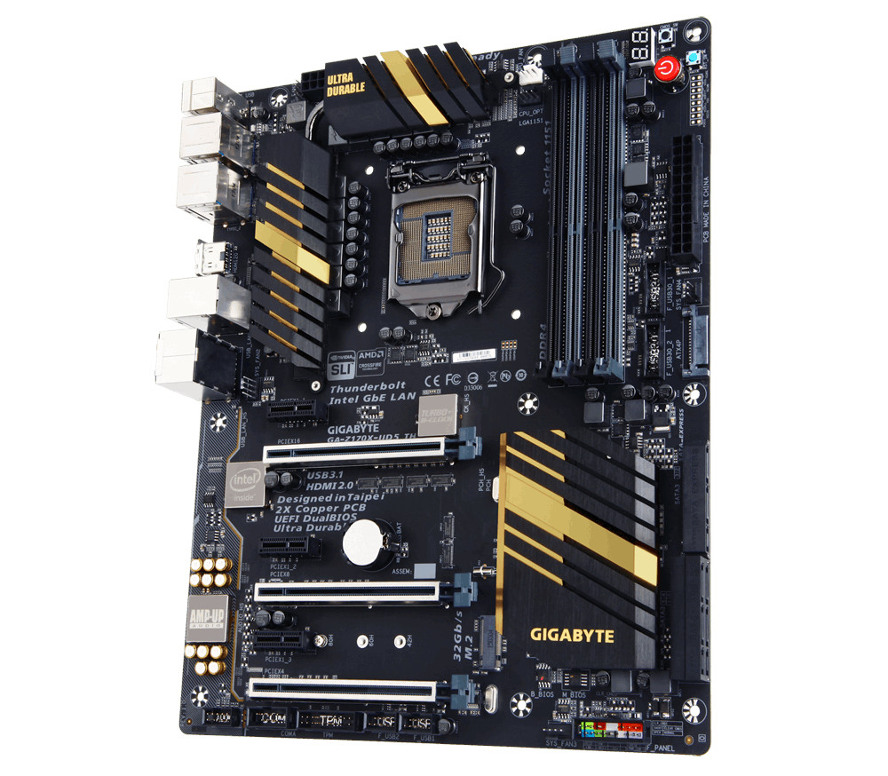 Gigabyte Kenalkan Z170X-UD5 TH dengan Dukungan Thunderbolt 3 4 Gigabyte Z170X UD5 TH 1