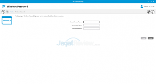 HP EliteDesk 705 G1 Client Security - Home - 03 Windows Password