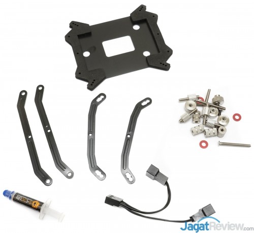 Review Watercooling ID-Cooling Frostflow 240L 13 ID-Cooling Hunter Duet 17