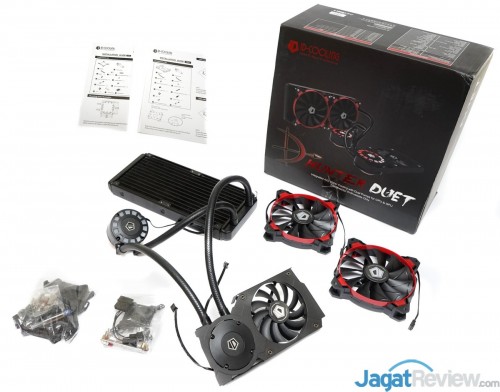 Review Watercooling ID-COOLING Hunter Duet 6 ID-Cooling Hunter Duet 5