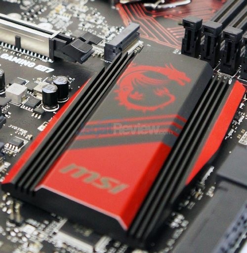 Review MSI Z170A GAMING M7 3 MSI_Z170_GAMING_M7_Chipset_Heatsink