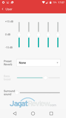 Review Smartphone Android Wiko Highway Pure 4G 10 Wiko Highway Pure 4G - Equalizer