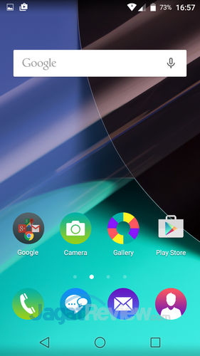 Review Smartphone Android Wiko Highway Pure 4G 2 Wiko Highway Pure 4G - Homescreen