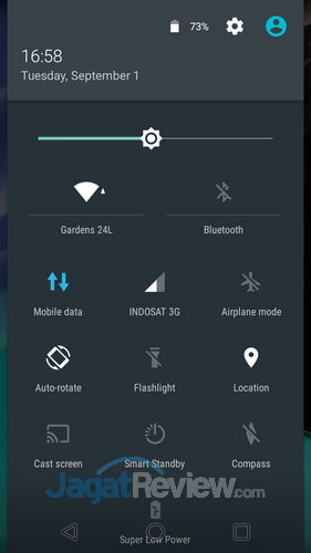 Review Smartphone Android Wiko Highway Pure 4G 4 Wiko Highway Pure 4G - Notification Window