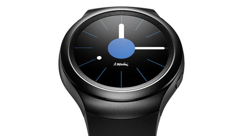 gear s2 design dark gray