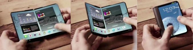Samsung Akan Rilis Smartphone dengan Layar Lipat 5 ss