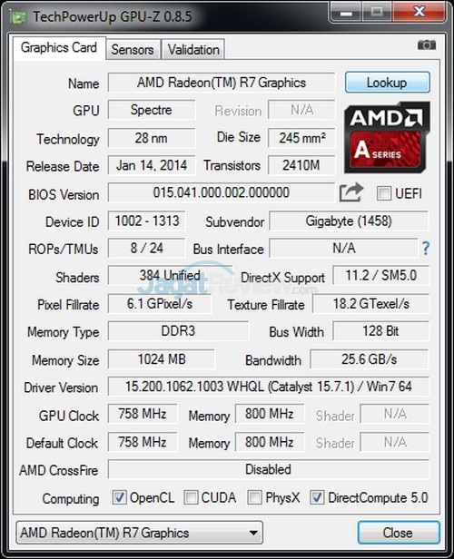 A8-7670K_GPUZ