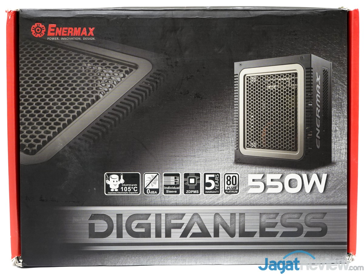 Hands-On PSU Enermax Digifanless 550 Watt 36 Enermax Digifanless 1