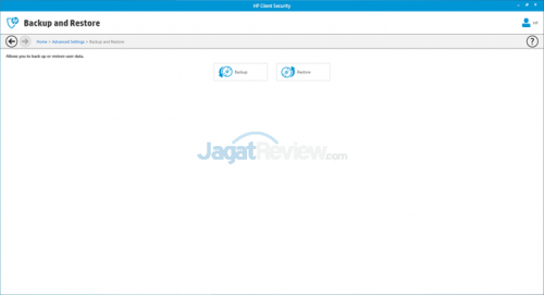 Review Mini PC Desktop: HP 260 G1 DM 28 HP 260 G1 DM 15 Advanced Setting - Backup and Restore