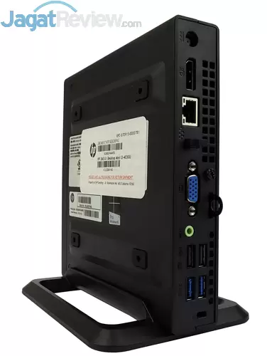 Review Mini PC Desktop: HP 260 G1 DM 1 HP 260 G1 DM Rear Side - Vertical