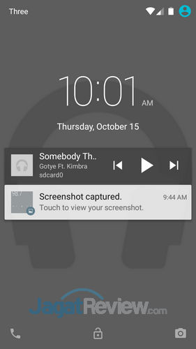 Review Infinix Hot 2: AndroidOne Generasi Kedua 1 Infinix Hot 2 - Lockscreen