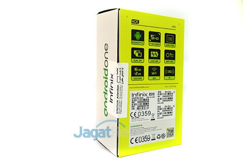 Review Infinix Hot 2: AndroidOne Generasi Kedua 8 Infinix Hot 2 - Paket Penjualan Belakang