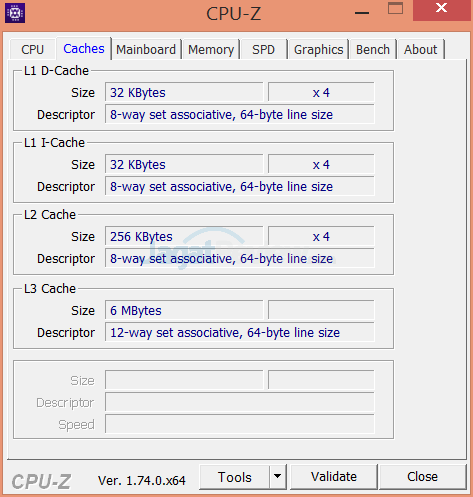Intel Core i7 5700HQ CPUZ 05