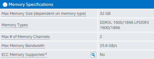 Review Prosesor: Intel Core i7 5700HQ 3 Intel Core i7 5700HQ Memory