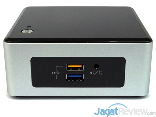 Review Mini PC Desktop: Intel NUC NUC5PPYH 14 Intel NUC NUC5PPYH Front Side