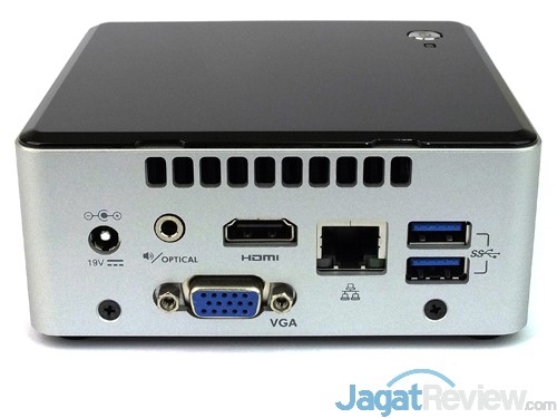 Intel NUC NUC5PPYH Rear Side